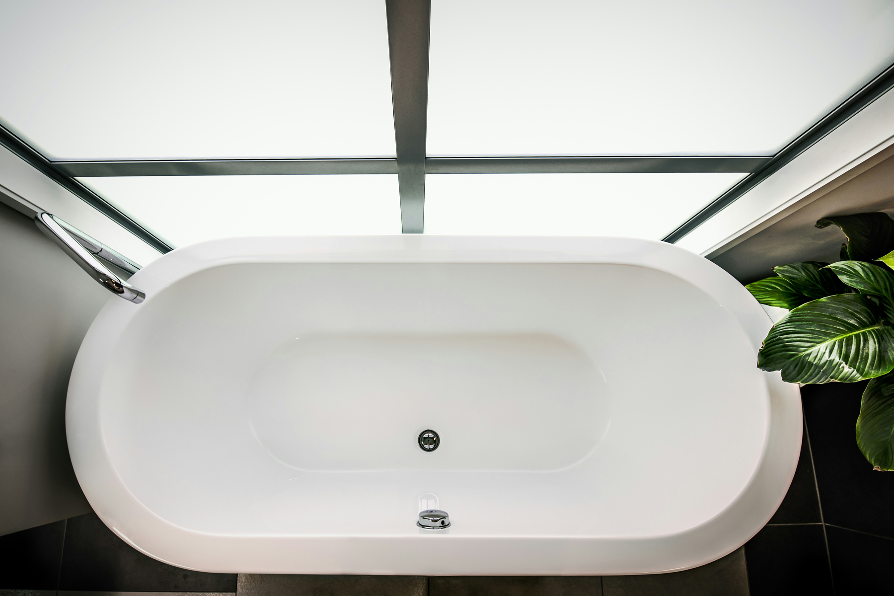 Abfluss in der Badewanne